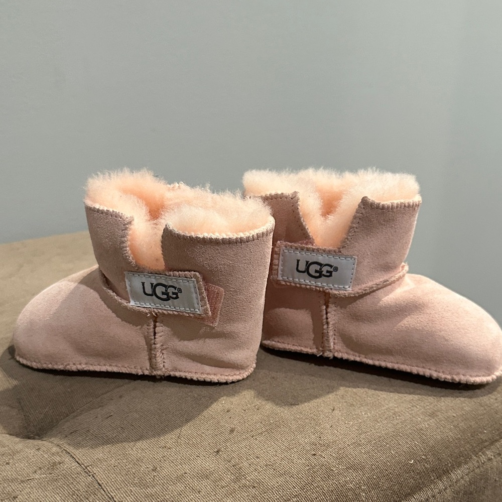 UGG Blush Pink Infant Booties